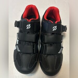Peloton Black and Red Shoes size 40 EU 9 US
